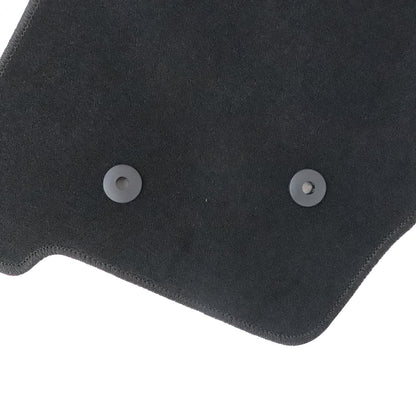 New For 2003-2014 Volvo XC90 Front & Rear Velour Floor Mats Carpet Black 5PCS