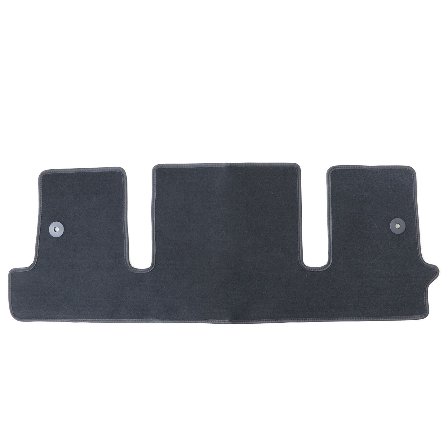 For Buick Enclave Chevy Traverse 2009-2017 Velour Floor Mats Carpet Black 3 Row