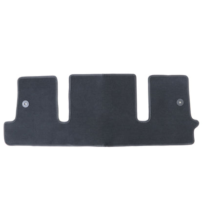 For Buick Enclave Chevy Traverse 2009-2017 Velour Floor Mats Carpet Black 3 Row