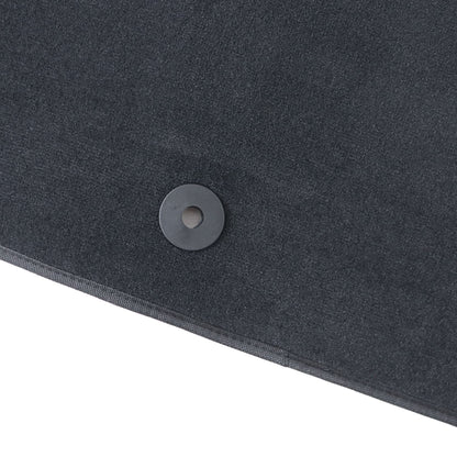 For Buick Enclave Chevy Traverse 2009-2017 Velour Floor Mats Carpet Black 3 Row