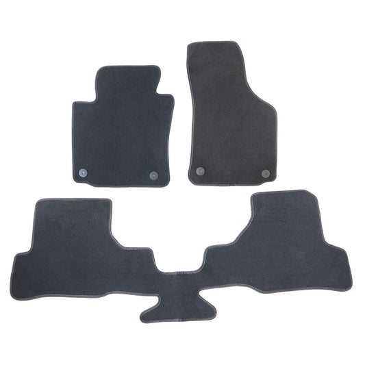 Fits 2003-2012 Volkswagen Golf GTI Mk5 Velour Floor Mats Carpet Replacement Set