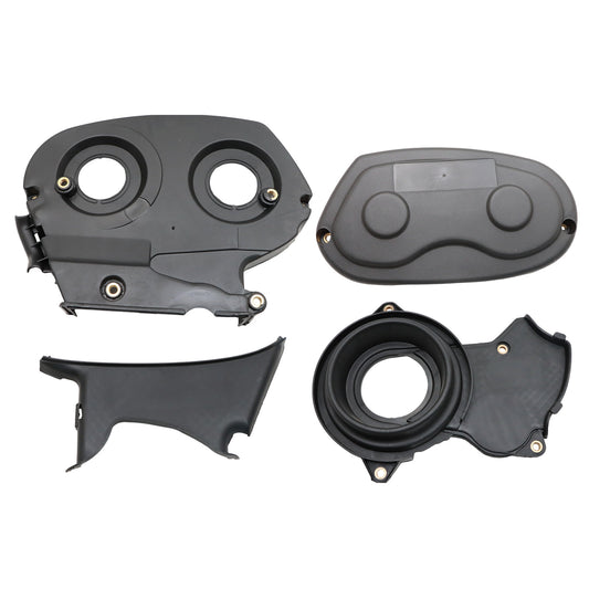 NEW Timing Belt Cover Outer-Inner Set Fit For Chevrolet Aveo 4 Cyl 1.6L 2009-11