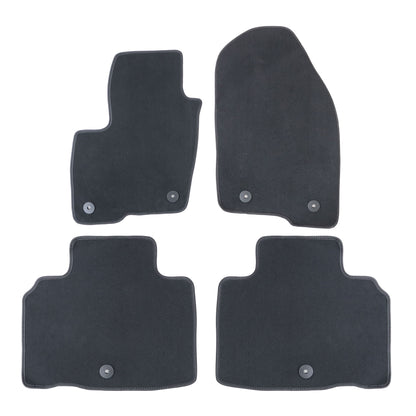 For 2016-2023 Lincoln Nautilus MKX Velour Floor Mats Carpet All-Weather Full Set