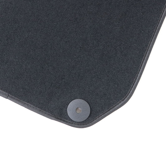4Pcs For Volkswagen Beetle 1998-2011 Front & Rear Floor Mats Carpet Velour Black