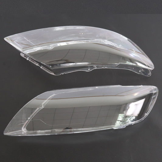 Waterproof Headlights Headlamps Lens Cover Left+Right Side For Audi Q7 2006-2015