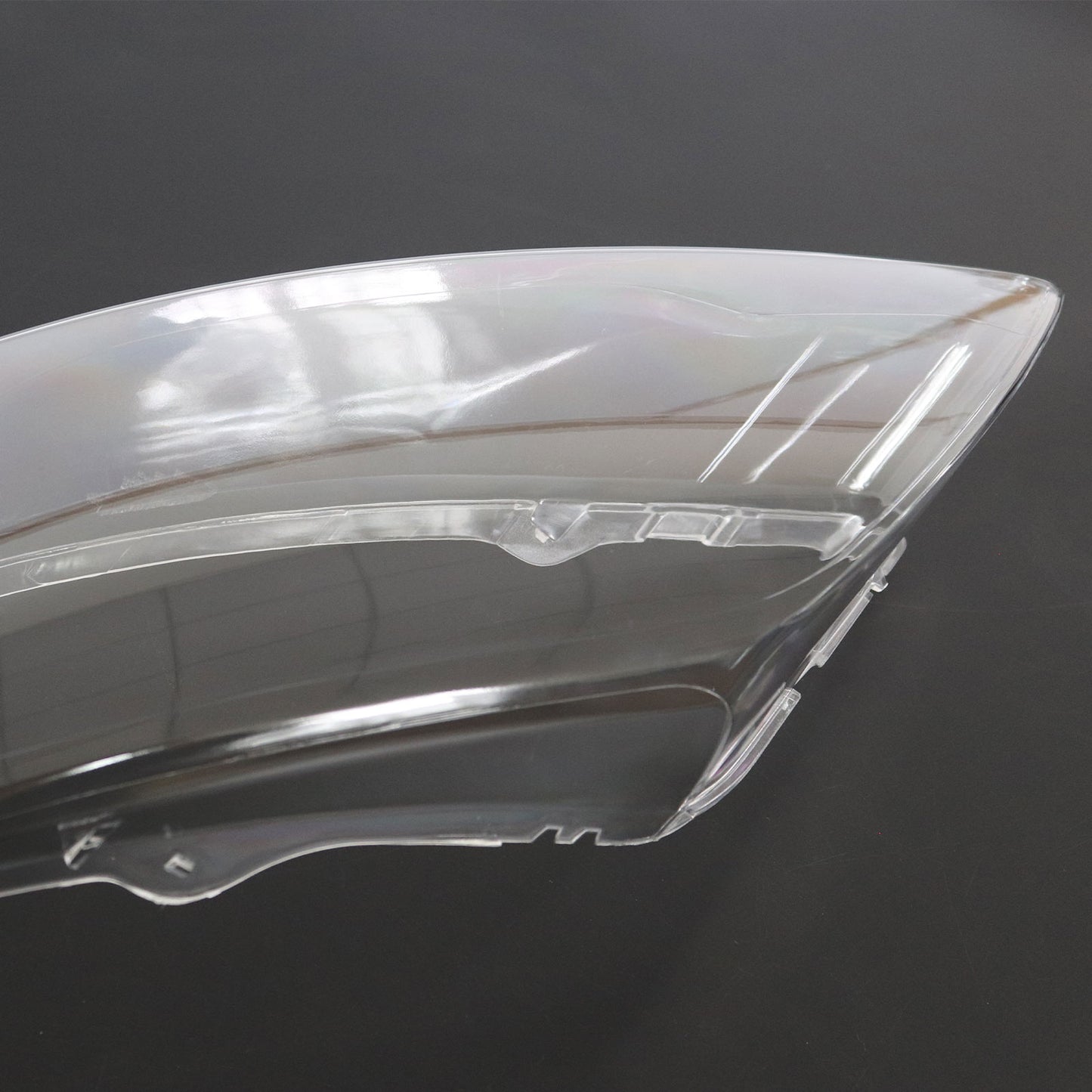 Waterproof Headlights Headlamps Lens Cover Left+Right Side For Audi Q7 2006-2015