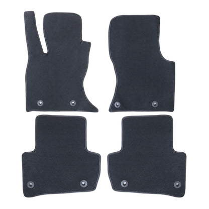 New For 2018-2024 Range Rover Velar Front & Rear Velour Floor Mats Carpet 4PCS
