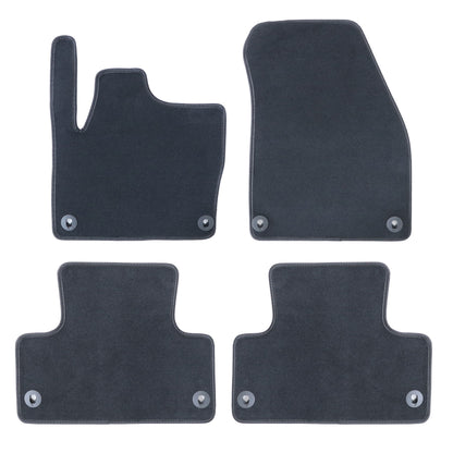 New For 2012-2018 Range Rover Evoque Front & Rear Velour Floor Mats Carpet 4PCS