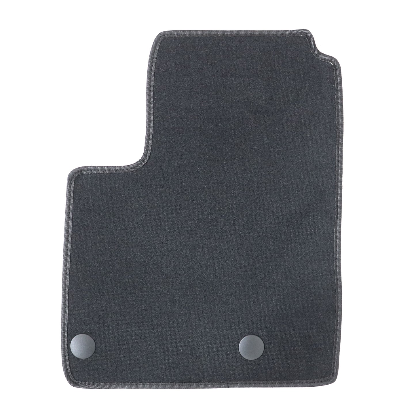 For 2011-2024 Mitsubishi Outlander Front & Rear Velour Floor Mats Carpet Black