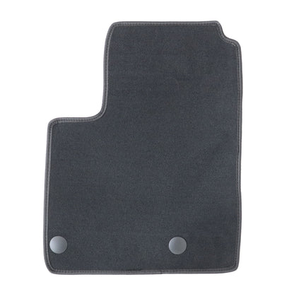 For 2011-2024 Mitsubishi Outlander Front & Rear Velour Floor Mats Carpet Black