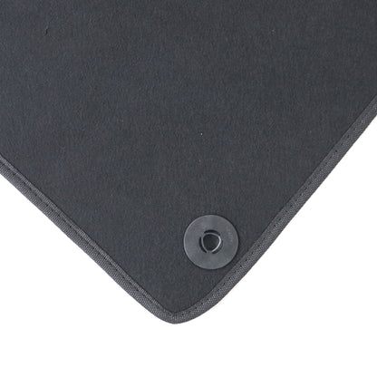For 2011-2024 Mitsubishi Outlander Front & Rear Velour Floor Mats Carpet Black