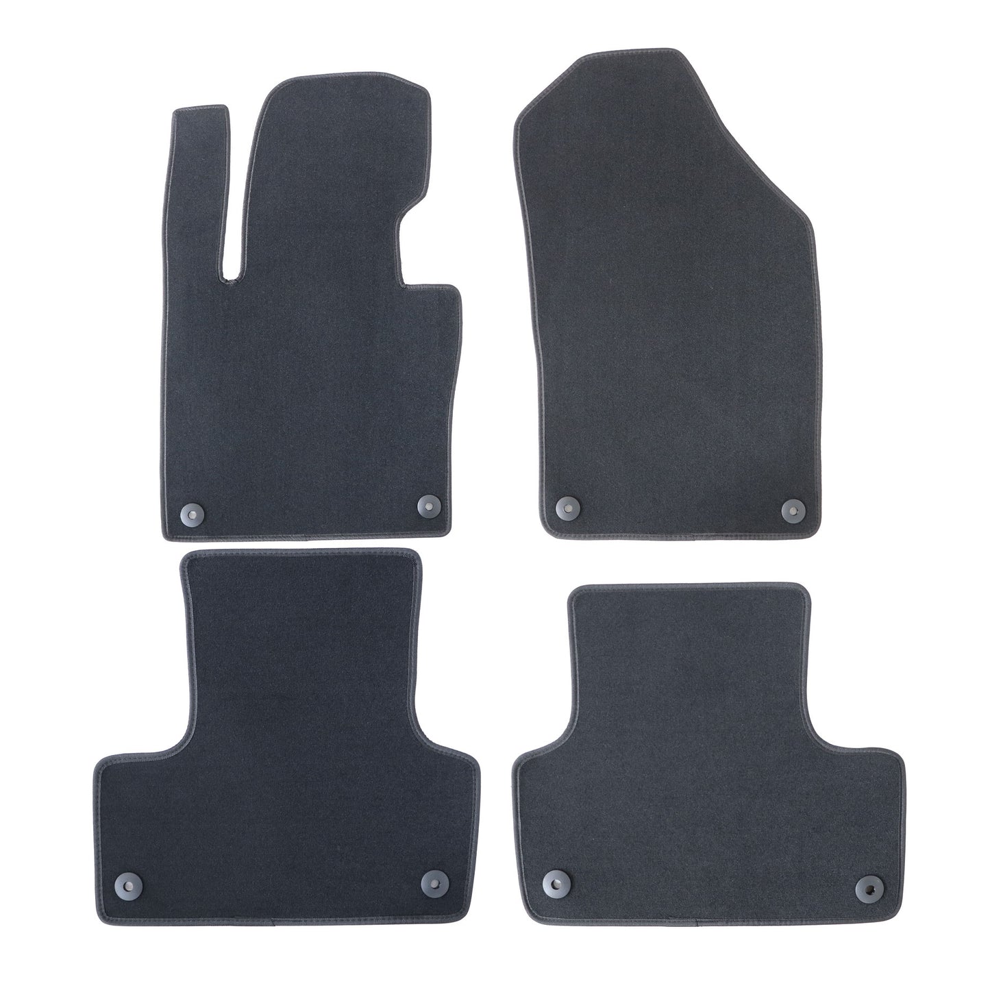 Fits 2024 2025 Volvo XC60 Front & 2nd Row Floor Mats Carpet All Weather 4-Door