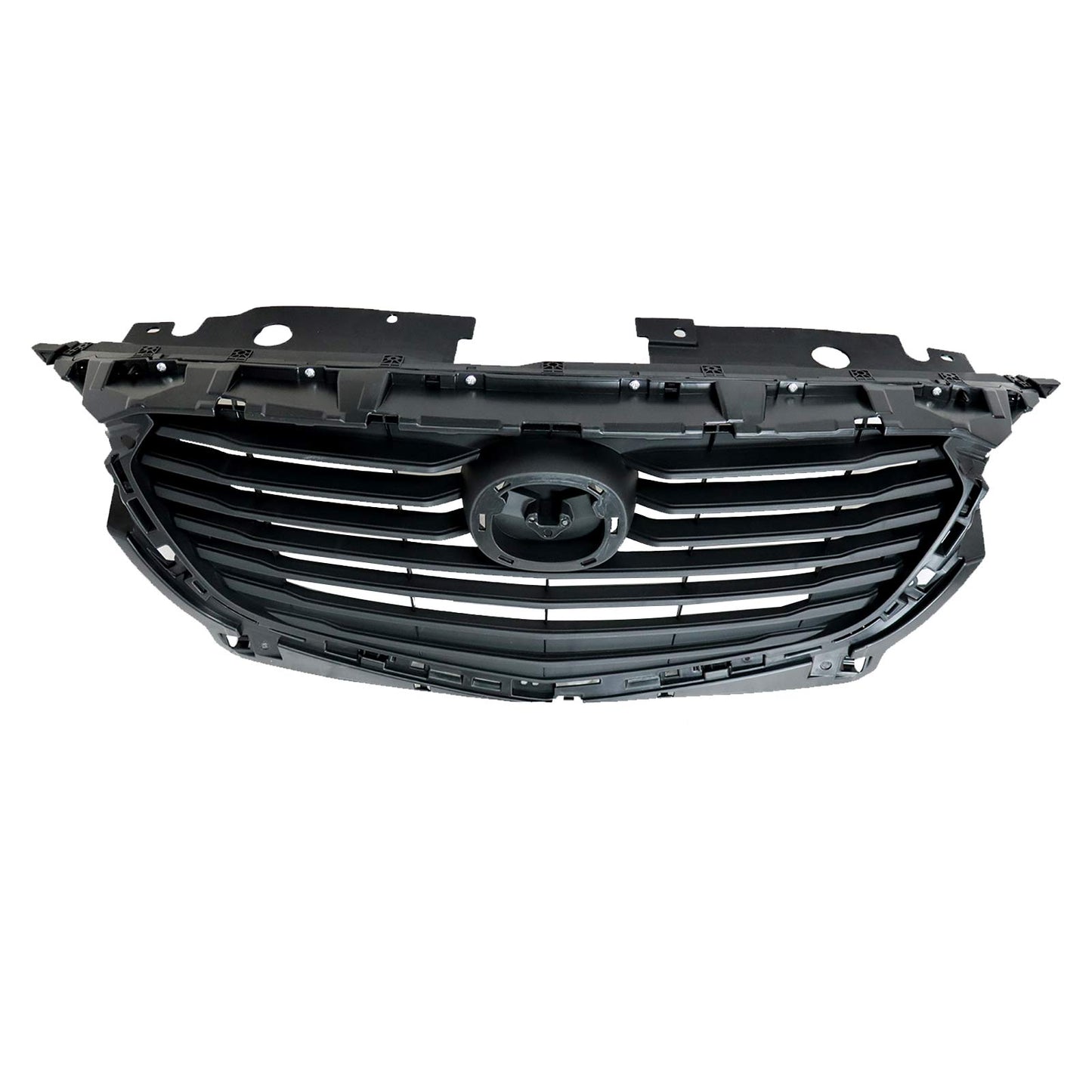 Grille Textured Dark Gray Shell & Insert MA1200206 For Mazda CX-3 2016-2020