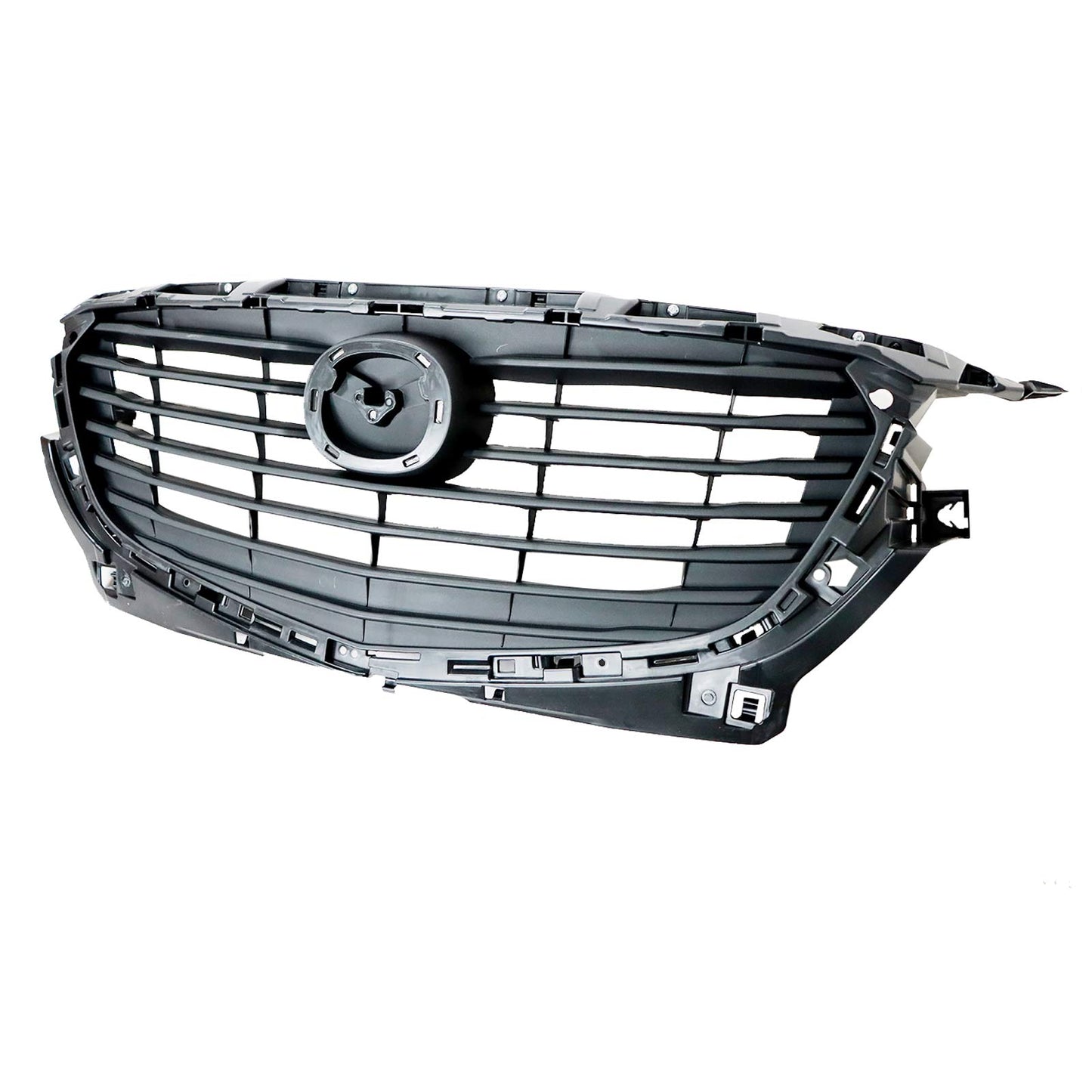 Grille Textured Dark Gray Shell & Insert MA1200206 For Mazda CX-3 2016-2020