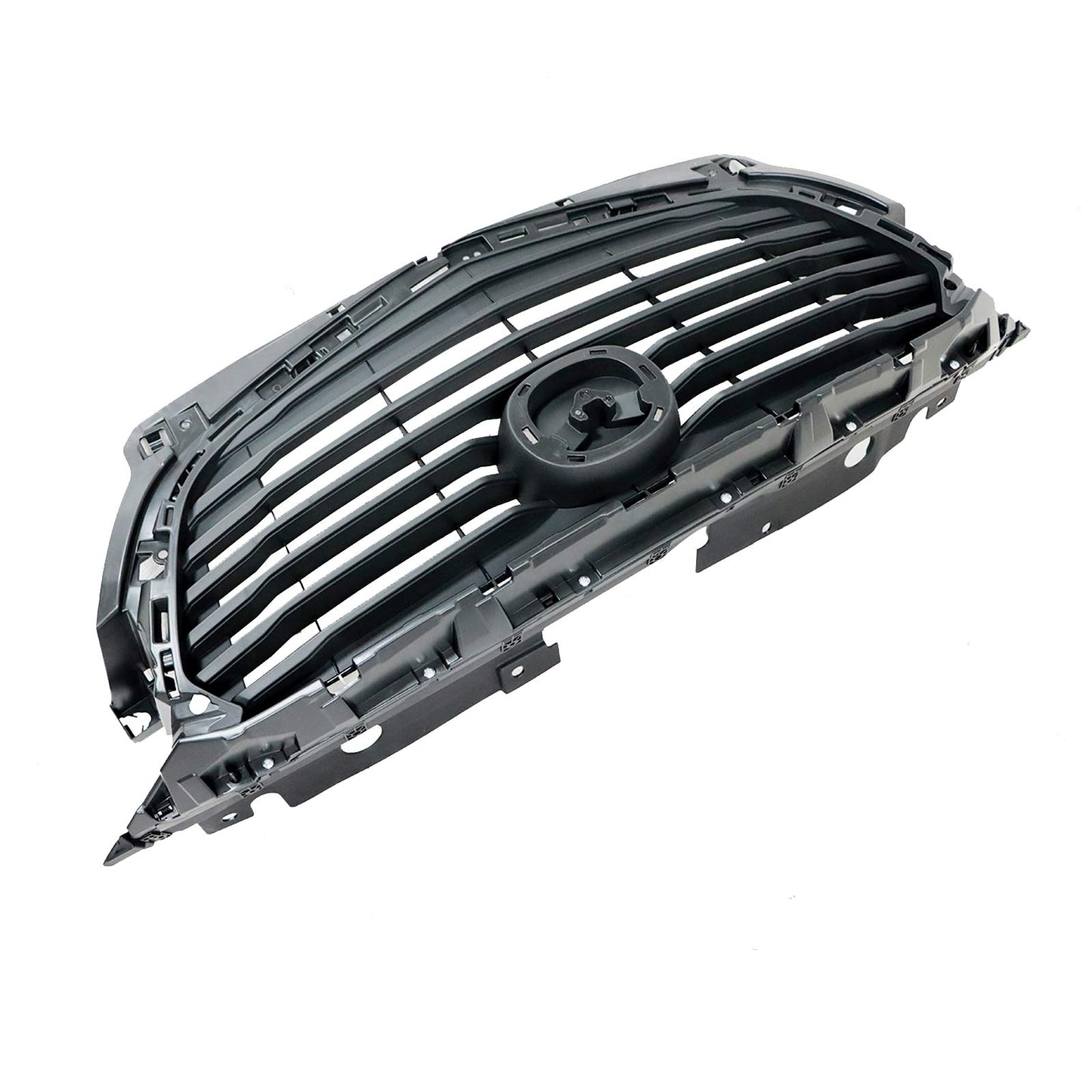 Grille Textured Dark Gray Shell & Insert MA1200206 For Mazda CX-3 2016-2020