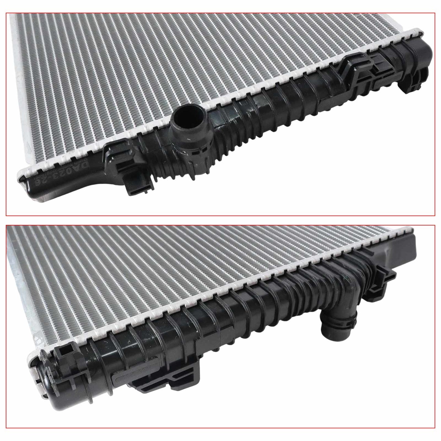 Radiator For Audi A3 Quattro For Volkswagen GTI 2015-2020 Manual Trans