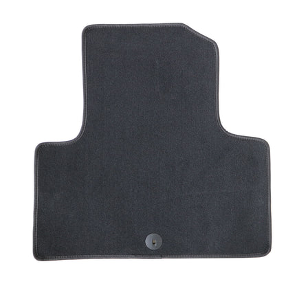 New For 2021-2023 Genesis GV80 Front & Rear Velour Floor Mats Carpet Black 4PCS