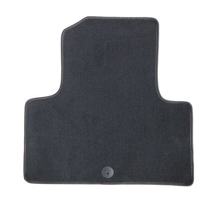 New For 2021-2023 Genesis GV80 Front & Rear Velour Floor Mats Carpet Black 4PCS