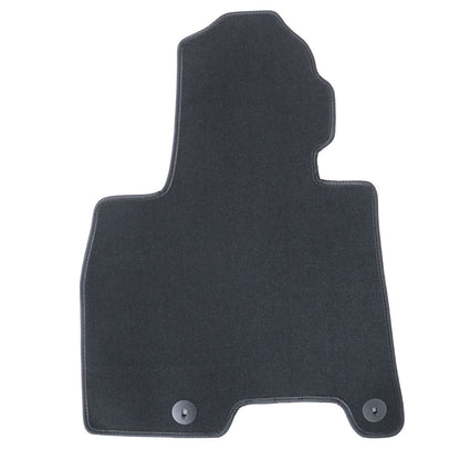 New For 2021-2023 Genesis GV80 Front & Rear Velour Floor Mats Carpet Black 4PCS