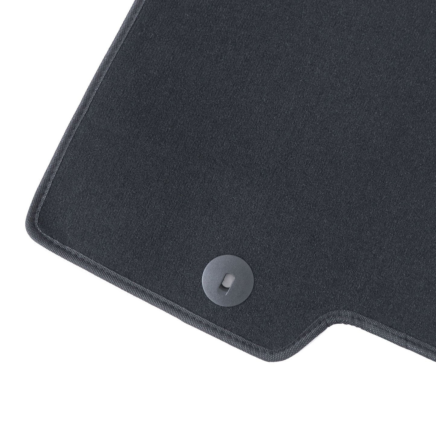 New For 2021-2023 Genesis GV80 Front & Rear Velour Floor Mats Carpet Black 4PCS