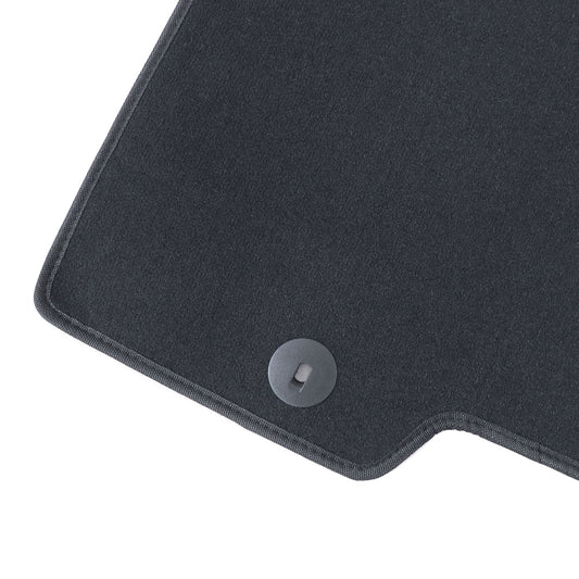 New For 2021-2023 Genesis GV80 Front & Rear Velour Floor Mats Carpet Black 4PCS