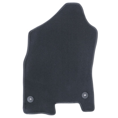 New For 2019-2024 RAM 1500 Front & Rear Velour Floor Mats Carpet Black 3PCS