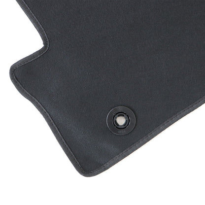 New For 2019-2024 RAM 1500 Front & Rear Velour Floor Mats Carpet Black 3PCS