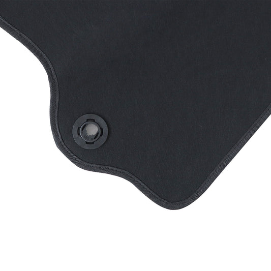 Floor Mats Carpet Front & Rear For 2014-2017 Infiniti QX50 4-Door Velour Black