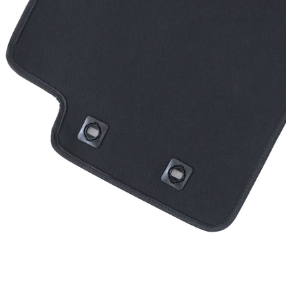 For Honda Accord 2003-2007 Front-Rear Floor Mats Carpet Replacement Velour Black