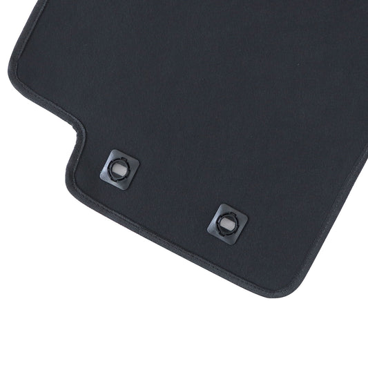 For Honda Accord 2003-2007 Front-Rear Floor Mats Carpet Replacement Velour Black