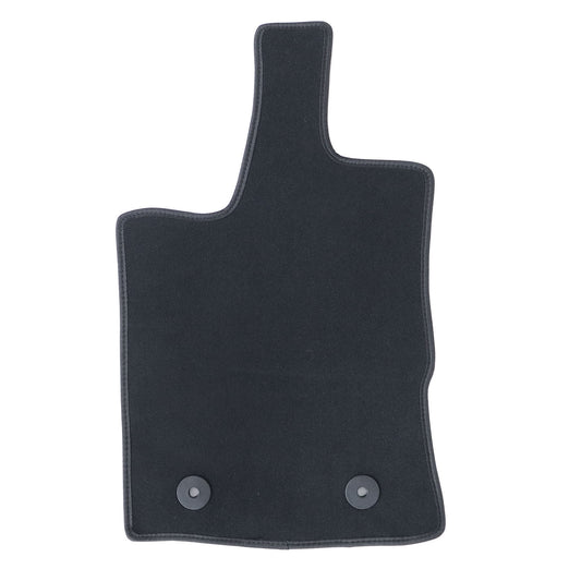 New For 2019-2023 Ford Ranger Front & Rear Velour Floor Mats Carpet Black 4PCS