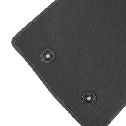 New For 2019-2023 Ford Ranger Front & Rear Velour Floor Mats Carpet Black 4PCS