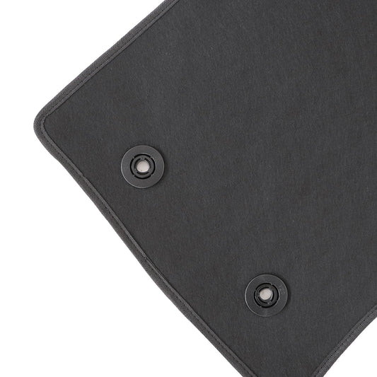 New For 2019-2023 Ford Ranger Front & Rear Velour Floor Mats Carpet Black 4PCS