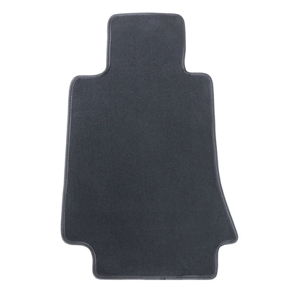 For 2017-2024 Alfa Romeo Giulia Front & Rear Velour Floor Mats Carpet Black 4PCS