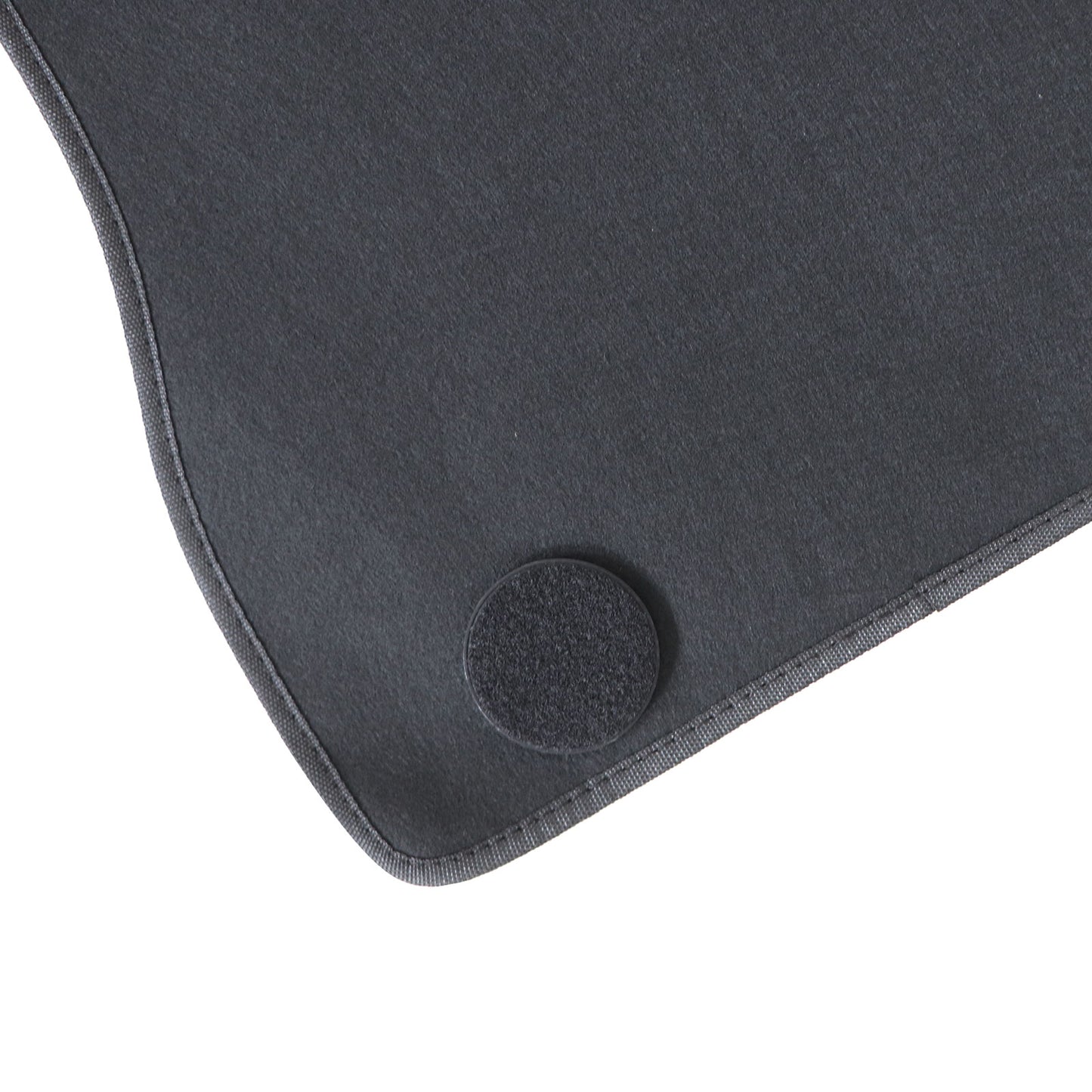 For 2017-2024 Alfa Romeo Giulia Front & Rear Velour Floor Mats Carpet Black 4PCS