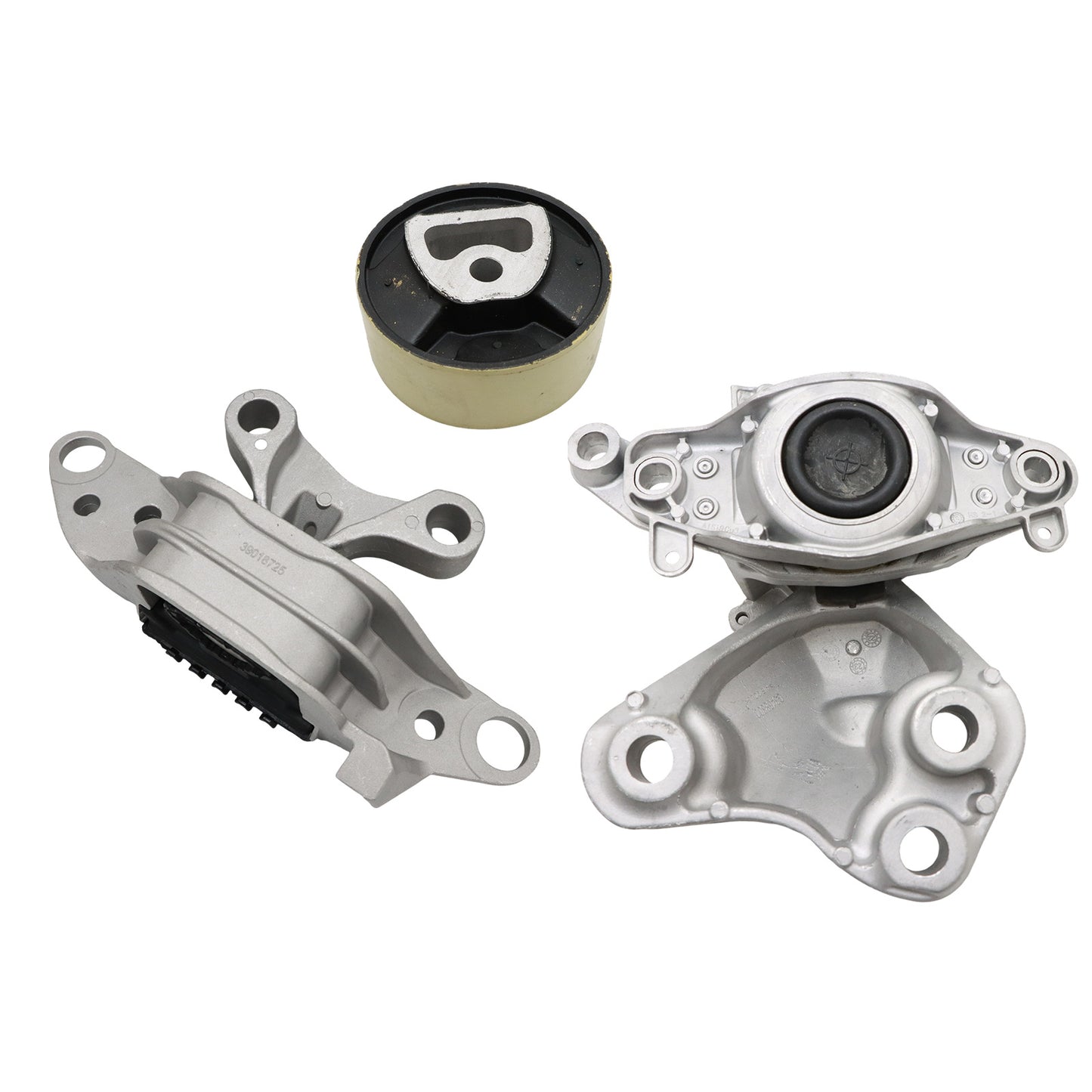 3x Engine & Trans Mounts Set For Chevrolet Cruze 1.4L L4 Turbocharged 2016-2019