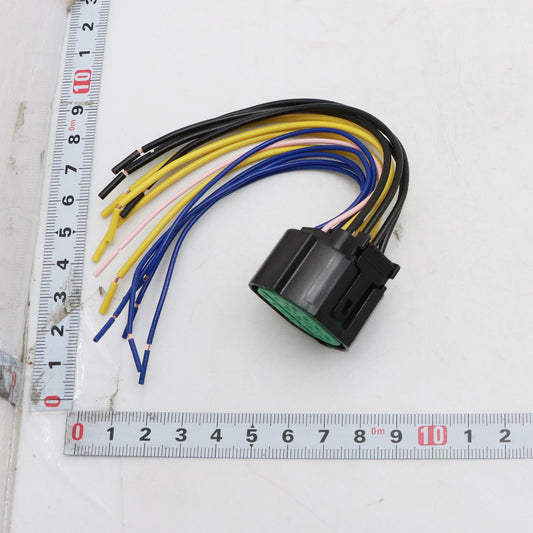14-Way Front Headlamp Headlight Connector Harness For Hyundai Elantra 2018-2021