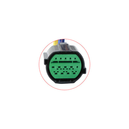 14-Way Front Headlamp Headlight Connector Harness For Hyundai Elantra 2018-2021