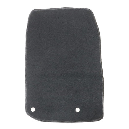 Black Velour Front & 2nd Row Floor Mats Carpet For 2023 2024 2025 Mazda CX-50