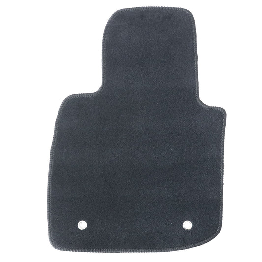 Black Velour Front & 2nd Row Floor Mats Carpet For 2023 2024 2025 Mazda CX-50