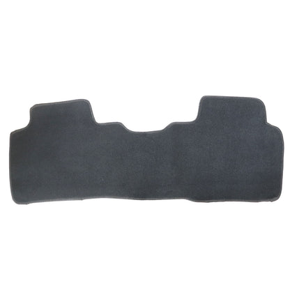 Black Velour Front & 2nd Row Floor Mats Carpet For 2023 2024 2025 Mazda CX-50