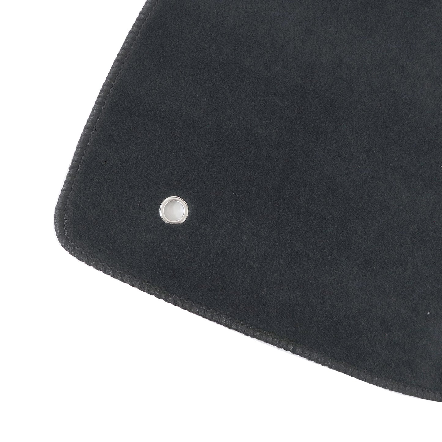 Black Velour Front & 2nd Row Floor Mats Carpet For 2023 2024 2025 Mazda CX-50