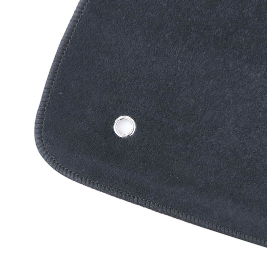 For 2014-2018 Jeep Wrangler(2 Door Model) Front & Rear Velour Floor Mats Carpet