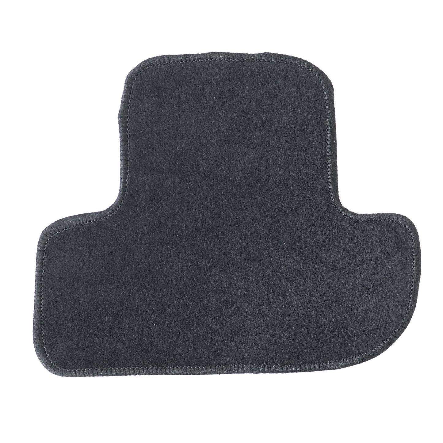 For 2018-2025 Jeep Wrangler(2 Door Model) Front & Rear Velour Floor Mats Carpet