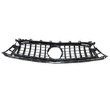 Gloss Black Bumper Upper Grille Fit 2011-14 Mercedes W218 CLS350 CLS500 CLS550
