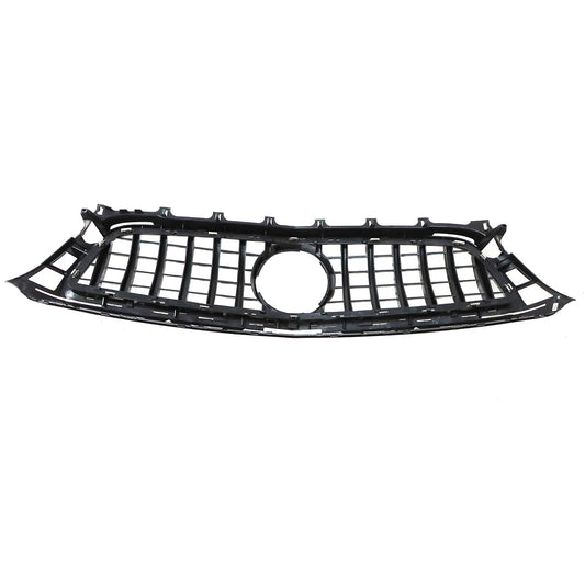 Gloss Black Bumper Upper Grille Fit 2011-14 Mercedes W218 CLS350 CLS500 CLS550