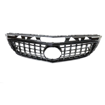 Gloss Black Bumper Upper Grille Fit 2011-14 Mercedes W218 CLS350 CLS500 CLS550
