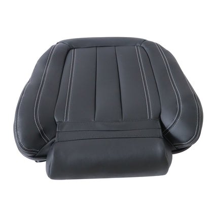 2014 2015-2018 Fit For BMW F15 X5 Front Driver Bottom Leather Seat Covers Black