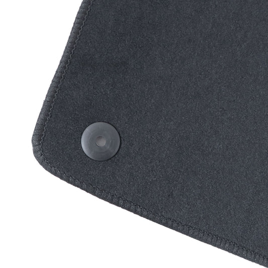 For 2020-2025 Lincoln CORSAIR Front & Rear Velour Floor Mats Carpet Black 4PCS