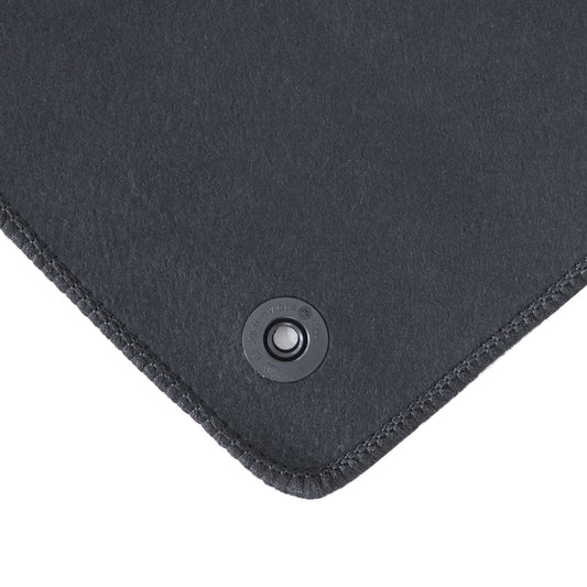 For 2020-2025 Lincoln CORSAIR Front & Rear Velour Floor Mats Carpet Black 4PCS